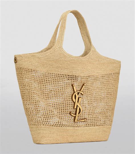 YSL raffia bag dupe